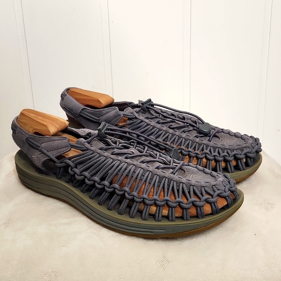 Keen Shoes Keens Womans Graypurple Sandals Anatomical Footbed Flex